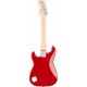 SQUIER MINI STRATO DAKOTA RED IL tras