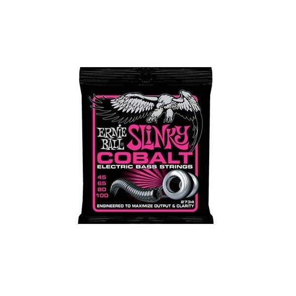 ERNIE BALL SLINKY COBALT SUPER 45-100