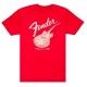 FENDER CAMISETA STARCASTER ROJA M