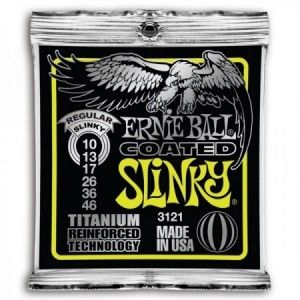 ERNIE BALL SLINKY TITANIUM REGULAR 10-46