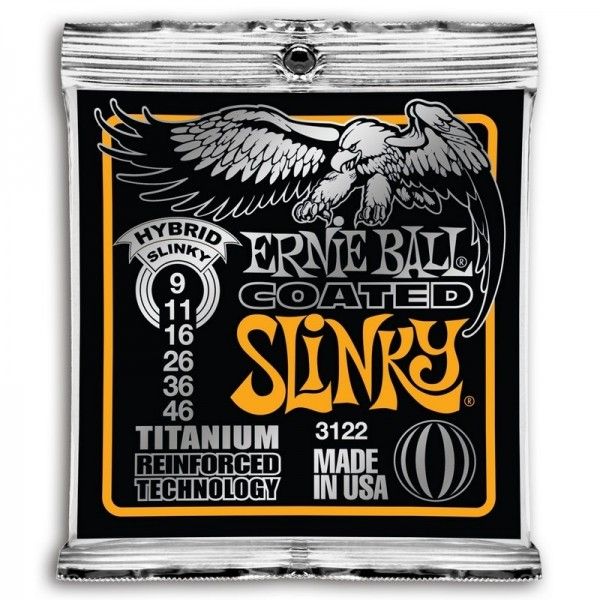 ERNIE BALL SLINKY TITANIUM HYBRID 9-46