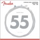FENDER 9050 STAINLESS FLATWOUND M 55-105