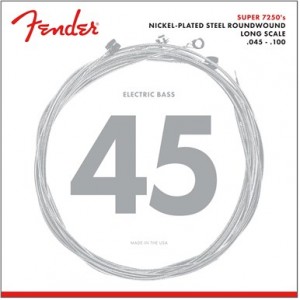 FENDER 7250 NPS ROUNDWOUND MS 45-100