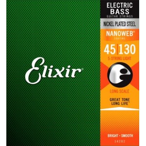 ELIXIR NANOWEB ML 45-130 5 CUERDAS