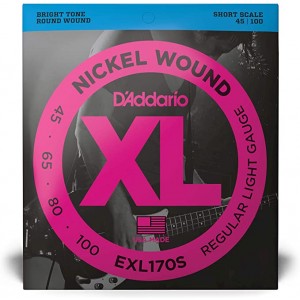 DADDARIO EXL170 ESCALA CORTA 45-100