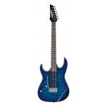 Transparent Blue Burst Zurdo