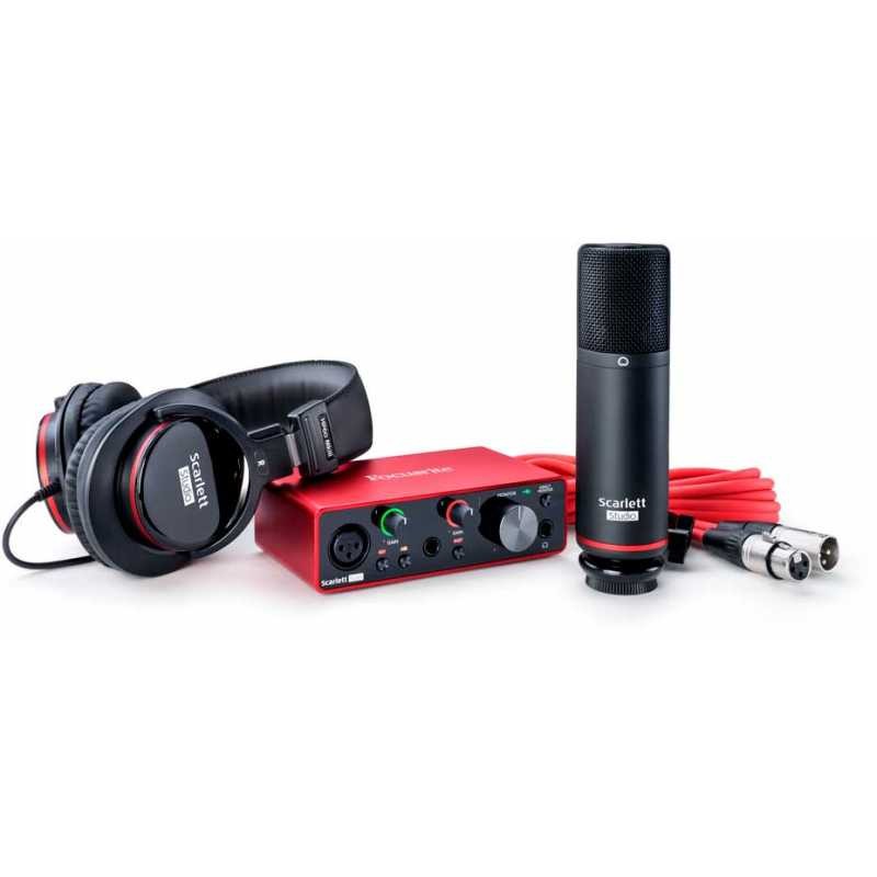 FOCUSRITE SCARLETT SOLO STUDIO 3RD GEN - Ardemadrid-microFusa