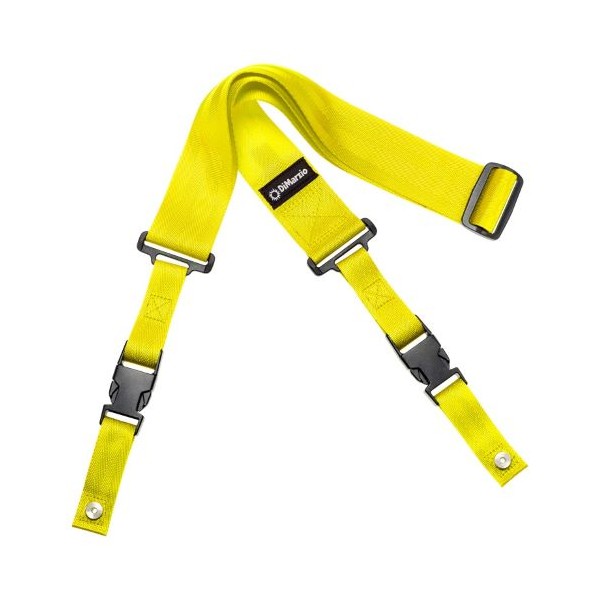 DIMARZIO CLIPLOCK NYLON AMARILLO NEON