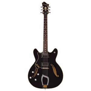 HAGSTROM SH VIKING BLK ZURDO