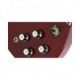 EPIPHONE G400 PRO CHERRY controles