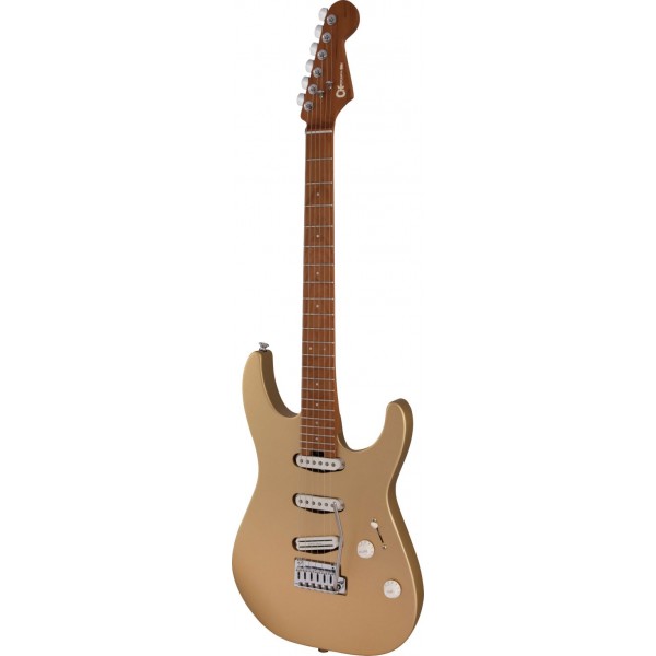 CHARVEL PRO MOD DK22 SSS PHARAOS GOLD