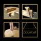 CORT L100O NAT dovetail