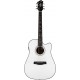 HAGSTROM SILJAN II DREADNOUGHT WHITE GLOSS CE