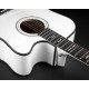 HAGSTROM SILJAN II DREADNOUGHT WHITE GLOSS CE