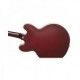 EPIPHONE RIVIERA CUSTOM P93 WINE RED tras