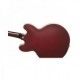 EPIPHONE RIVIERA CUSTOM P93 WINE RED tras