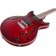 IBANEZ AM53 SUNBURST RED FLAT lat