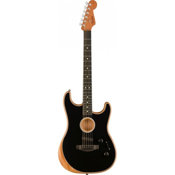 FENDER AMERICAN ACOUSTASONIC STRATO BK