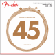 FENDER PHOSPHOR BRONZE 45-100 MEDIUM SCALE