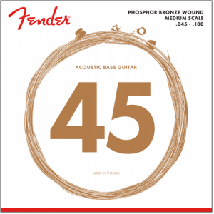 FENDER PHOSPHOR BRONZE 45-100 MEDIUM SCALE