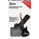 SQUIER PACK STRATO BLK AFFINITY Y FRONTMAN 15