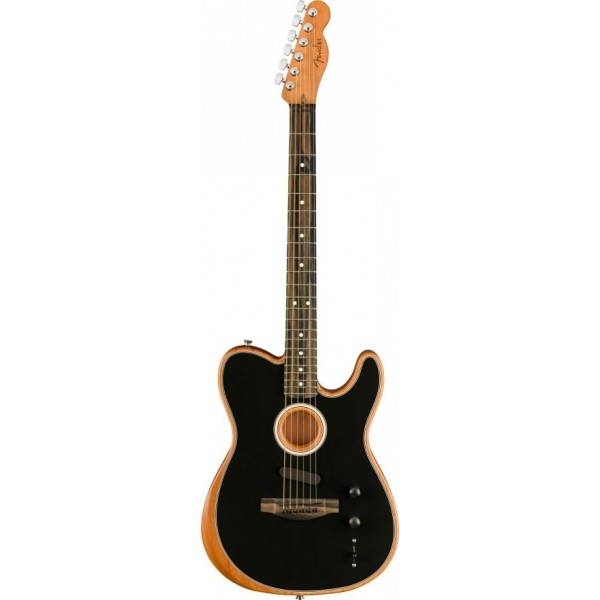 FENDER AMERICAN ACOUSTASONIC TELE BK