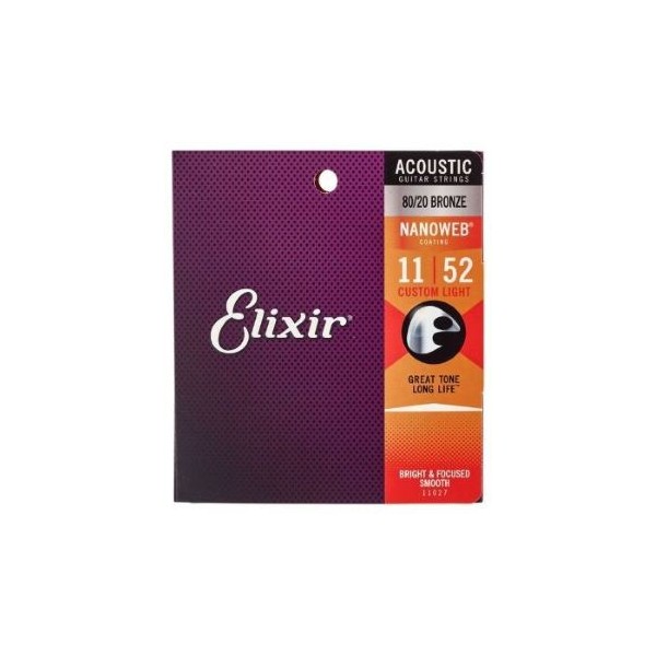 ELIXIR NANOWEB BRONCE 11-52