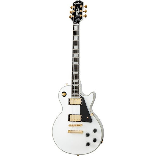 EPIPHONE LES PAUL CUSTOM ALPINE WHITE