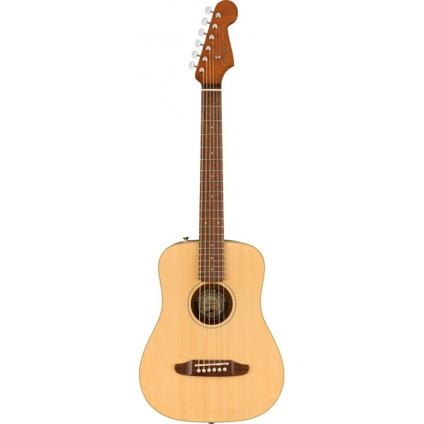 FENDER REDONDO MINI NATURAL CON FUNDA