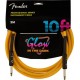 FENDER CABLE PRO GLOW IN THE DARK NARANJA 3M