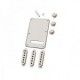 FENDER KIT ACCESORIOS PARA STRATO BLANCO PERGAMINO