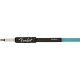 FENDER CABLE PRO GLOW IN THE DARK AZUL 3M jack
