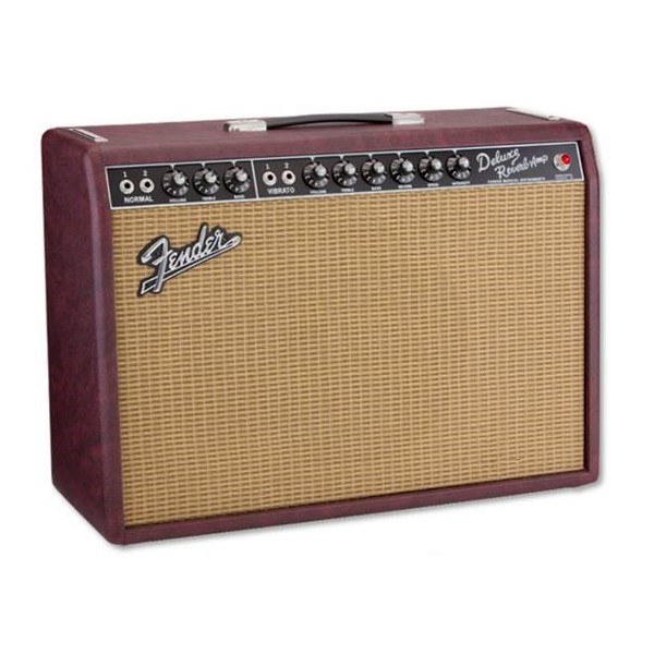 FENDER 65 DELUXE REVERB WINE RED LIMITED