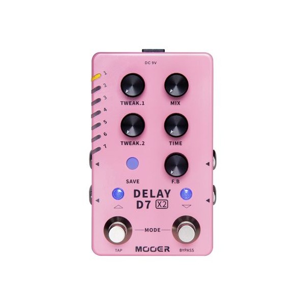 MOOER DELAY D7 X2