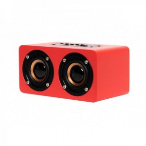 OQAN QBT-100 BT SPEAKER ROJO