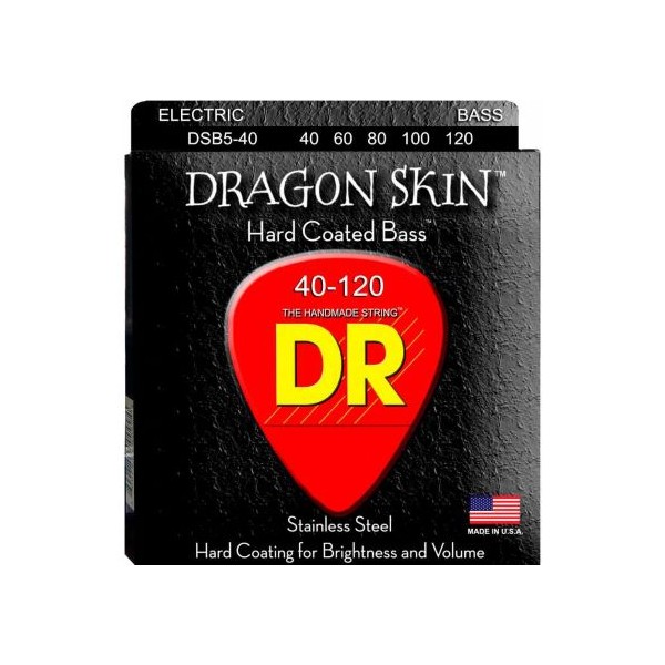 DR DSB5-40 DRAGON SKIN 5 CUERDAS