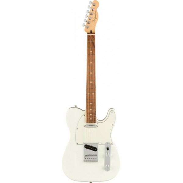 FENDER PLAYER TELECASTER POLAR WHITE PF