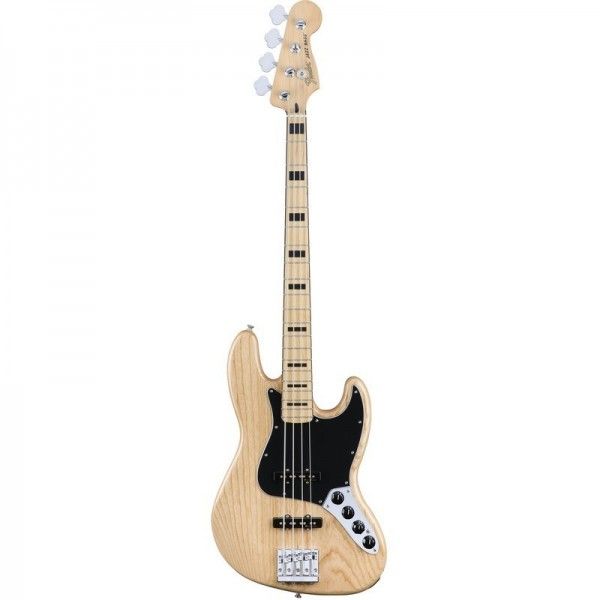 FENDER JAZZ BASS DELUXE ACTIVE NATURAL MP