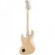 FENDER JAZZ BASS DELUXE ACTIVE NATURAL MP