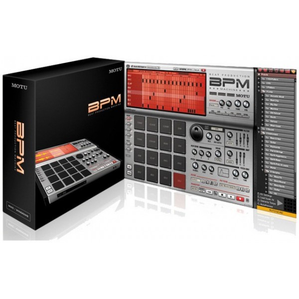 MOTU BPM VIRTUAL BEAT BOX 1.5