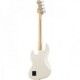 FENDER JAZZ BASS DELUXE ACTIVE OLYMPIC WHITE PF