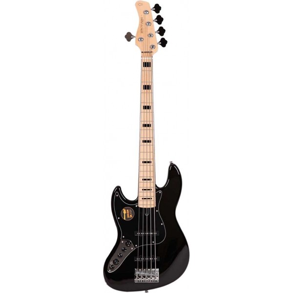 MARCUS MILLER V7-5 VINTAGE ALDER 2ND GEN BLK ZURDO