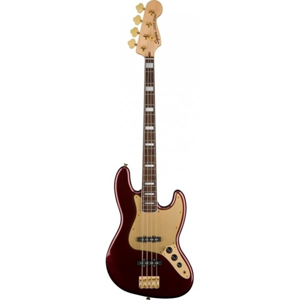 SQUIER 40 ANIVERSARIO JAZZ BASS GOLD RRM IL