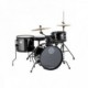 LUDWIG LC178X POCKET KIT BLACK SPARKLE
