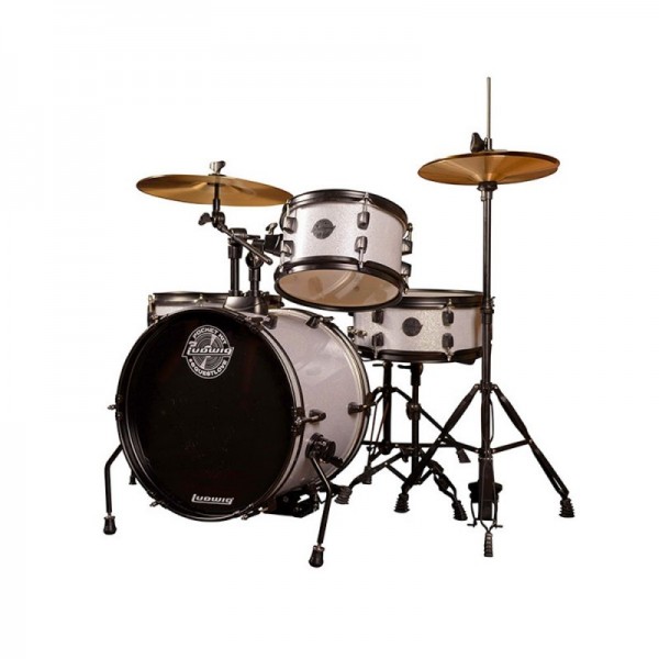 LUDWIG LC178X POCKET KIT WHITE SPARKLE