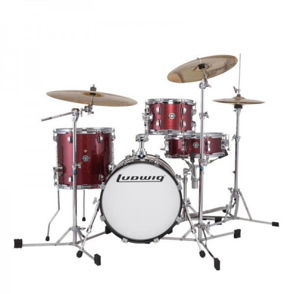 LUDWIG LC179XX BREAKBEATS WINE RED SPARKLE