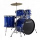 LUDWIG LC175 ACCENT DRIVE BLUE FOIL