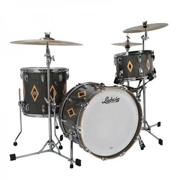 LUDWIG LEGACY MAHOGANY FLASH DIAMOND