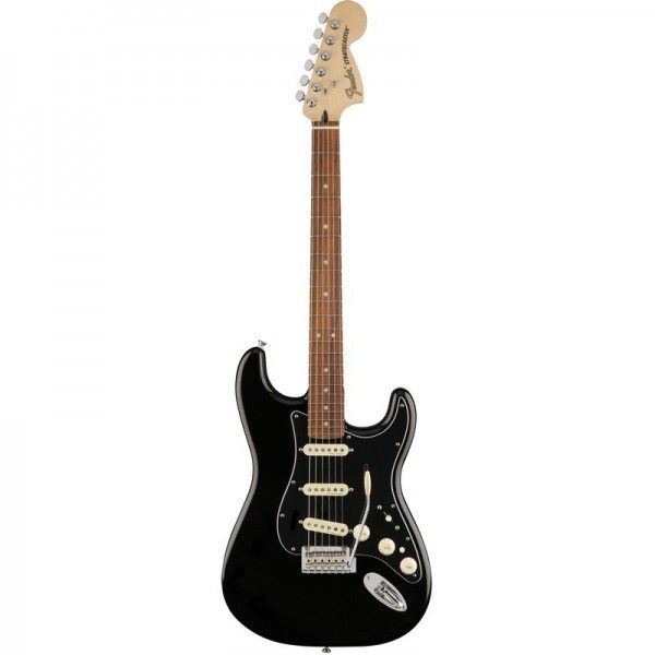 FENDER STRAT DELUXE BLACK PF