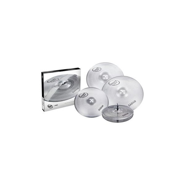 SABIAN QUIET TONE SET PLATOS DE PRACTICAS QTPC504